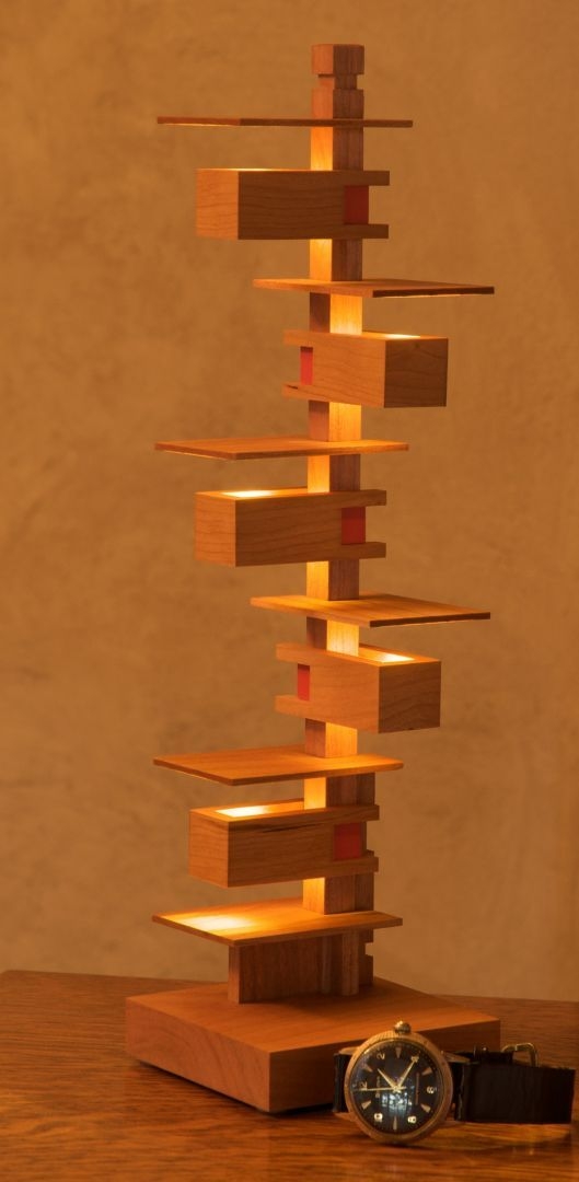 Frank lloyd wright style lamp 26