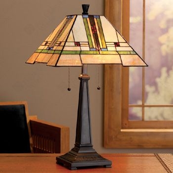 Frank lloyd wright style lamp 6