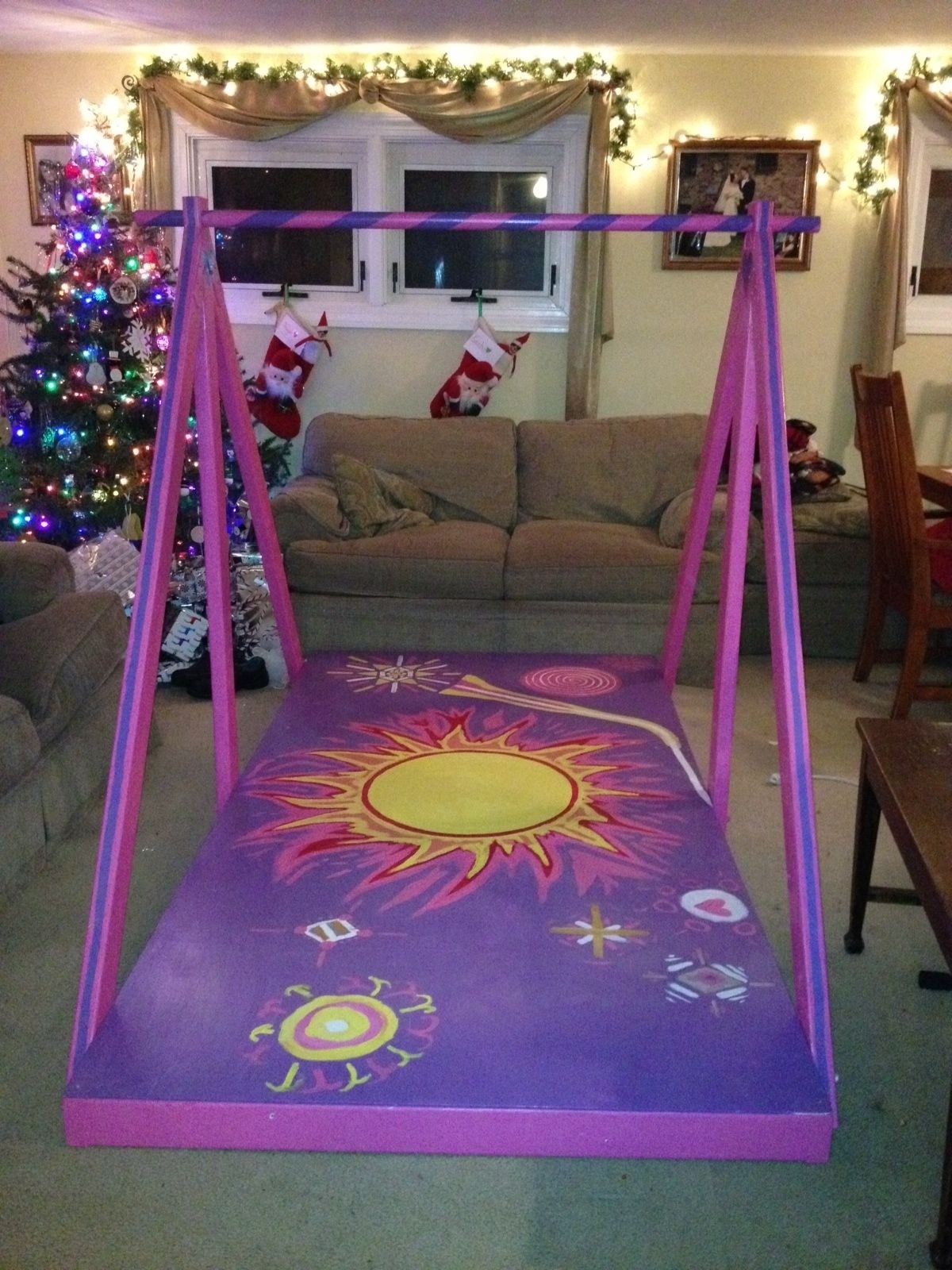 Gymnastics bar