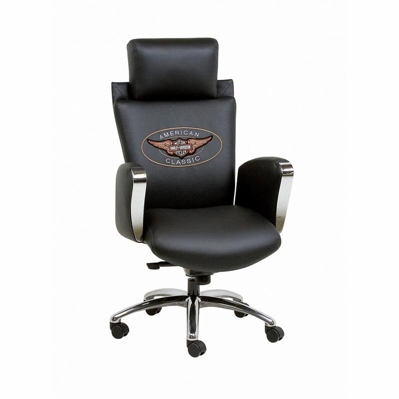 Harley davidson r executive swivel chair hd 7151 stg