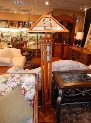Mission style floor lamp 2
