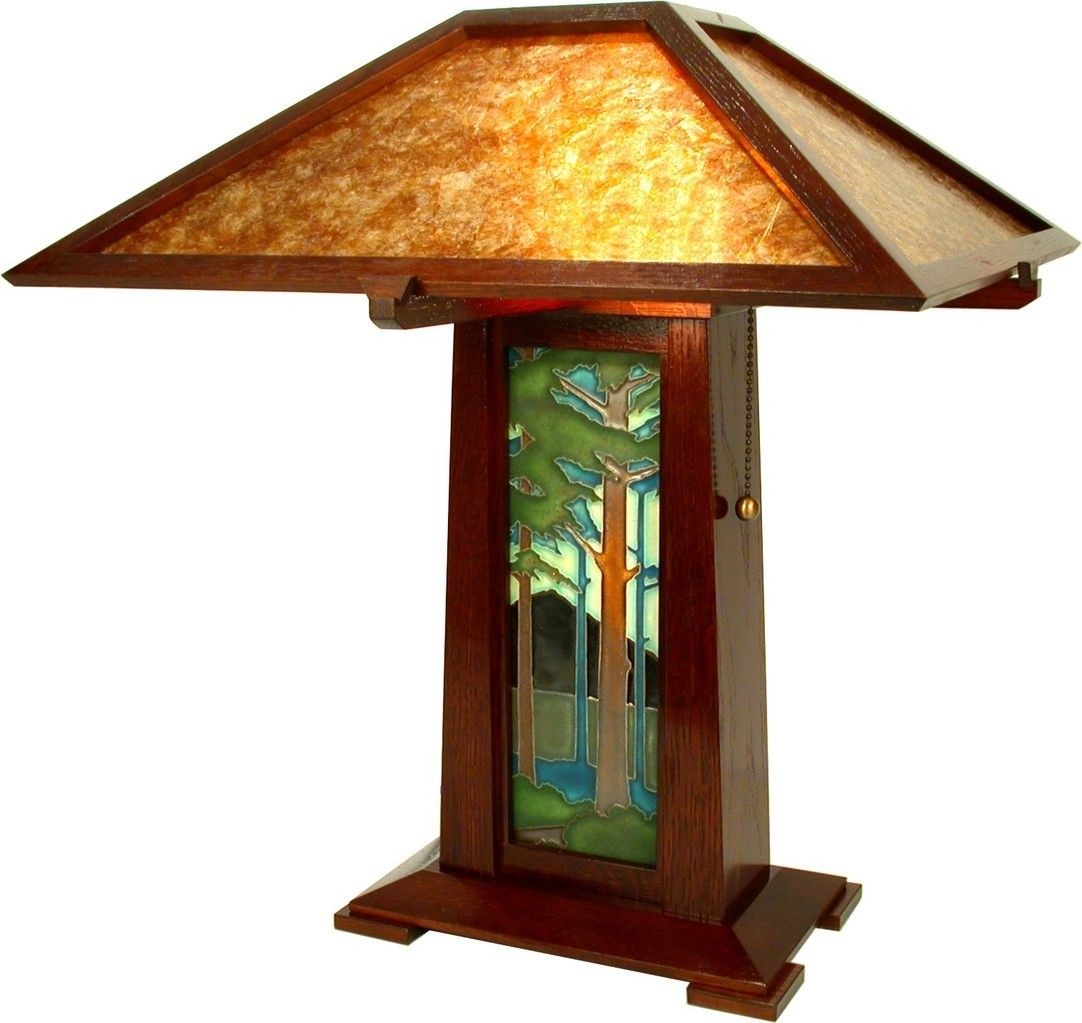 Mission style lamp shades 4