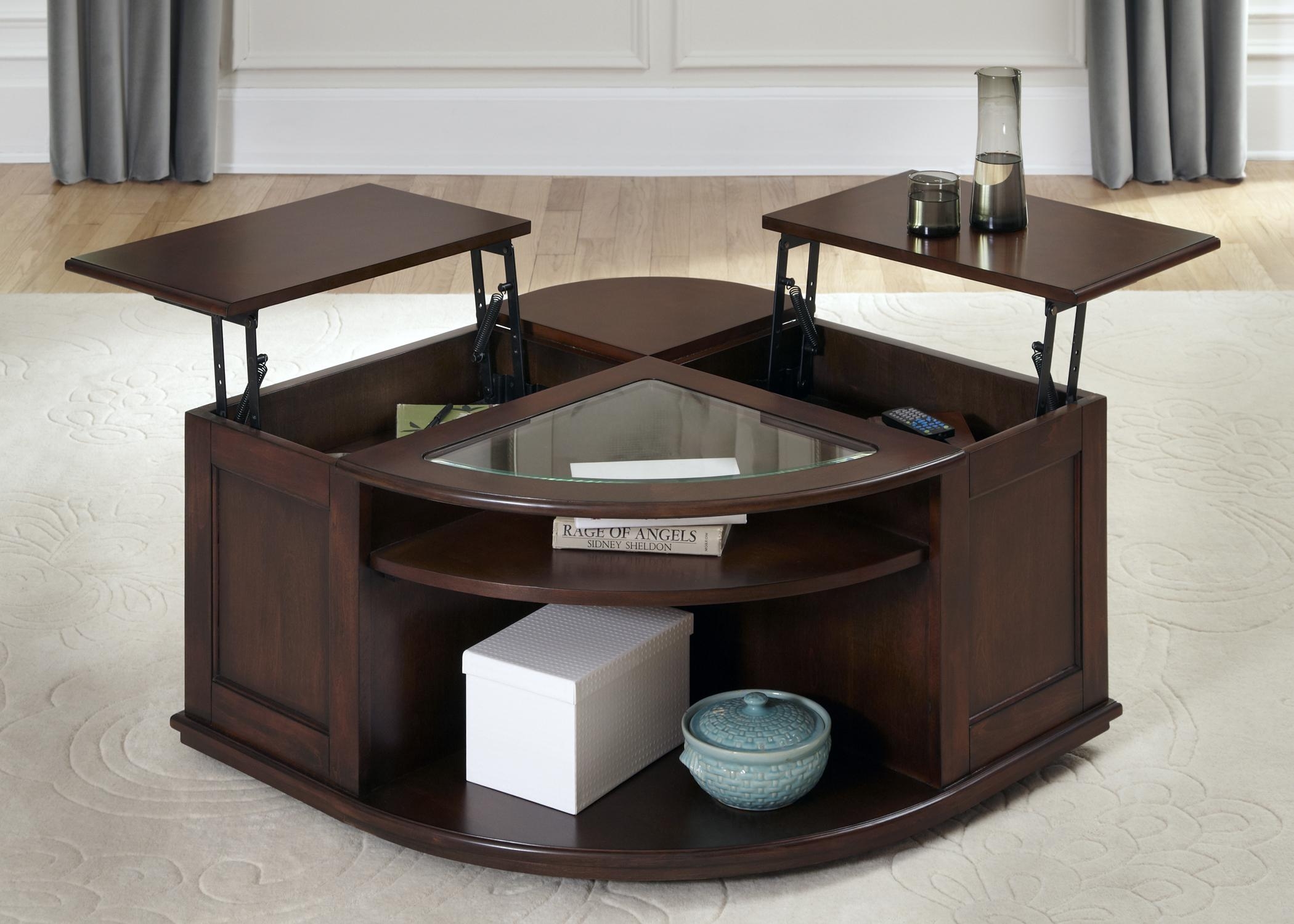 Wallace casual wedge cocktail table