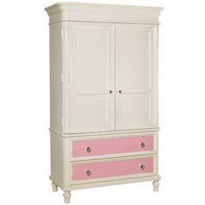 Pulaski build a bear 2 door 2 drawer armoire kids