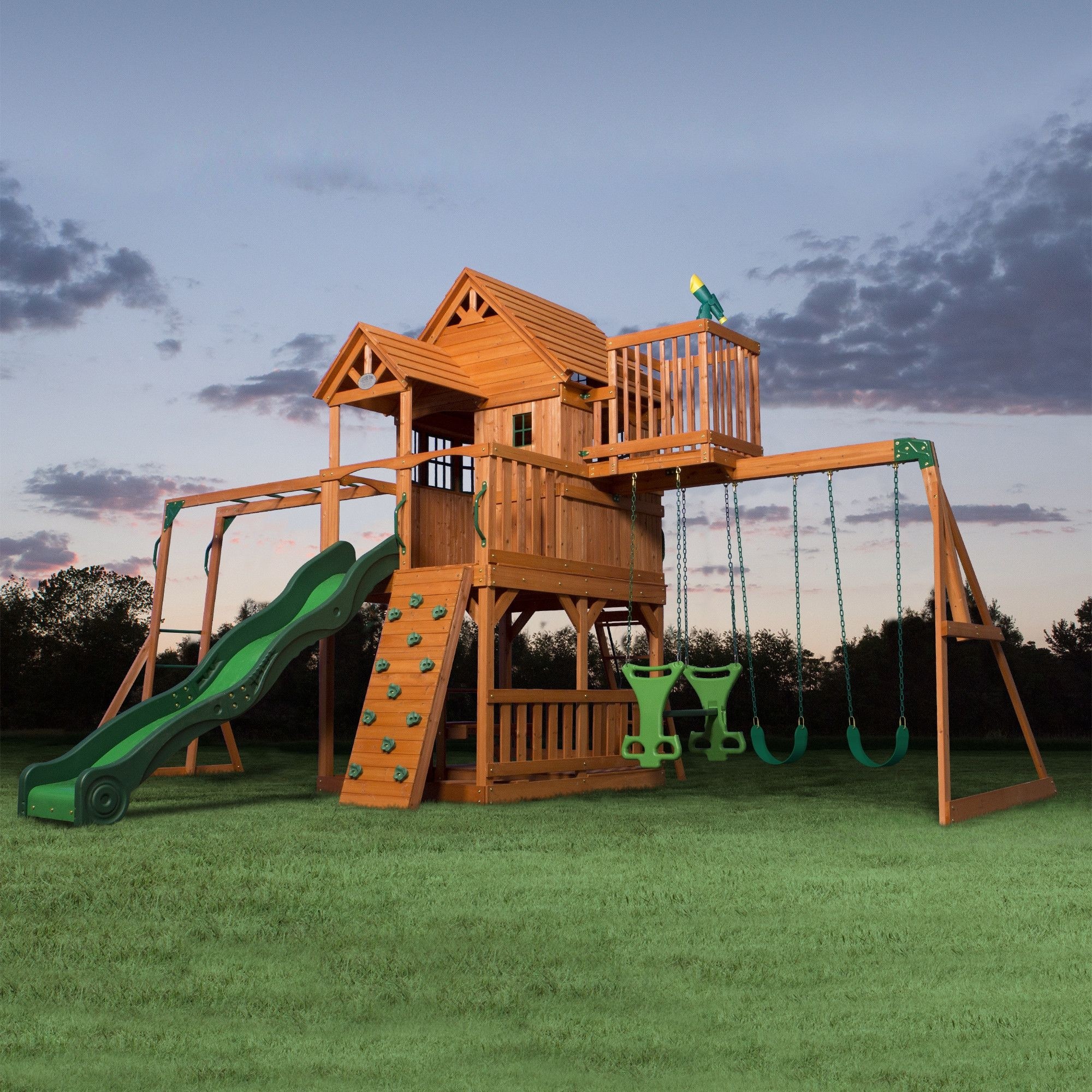 Swing set playhouse plans free