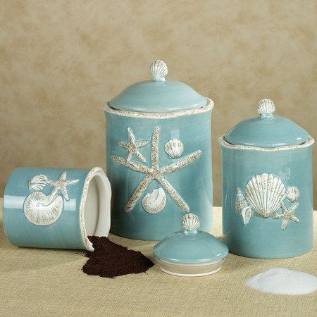 Contemporary kitchen canister sets