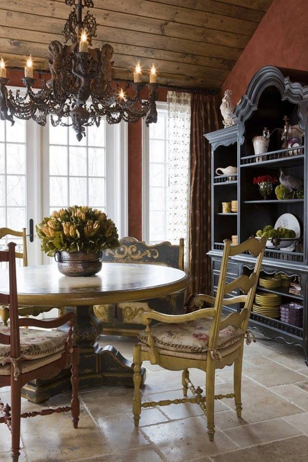 Country kitchen tables