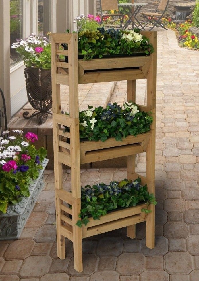 Indoor wooden plant stands 2