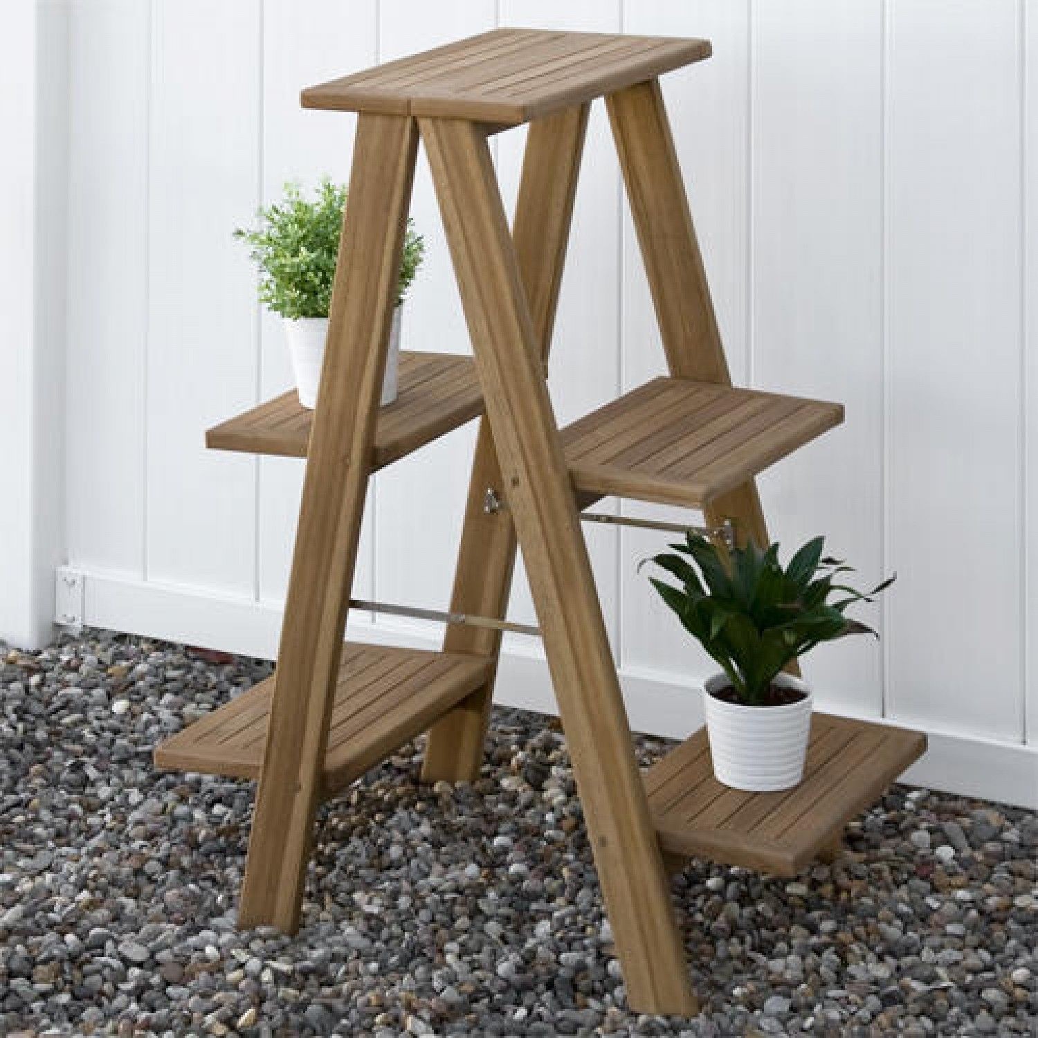 Indoor wooden plant stands