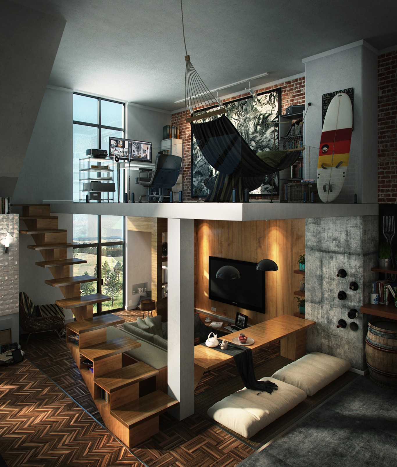 Loft staircase ideas