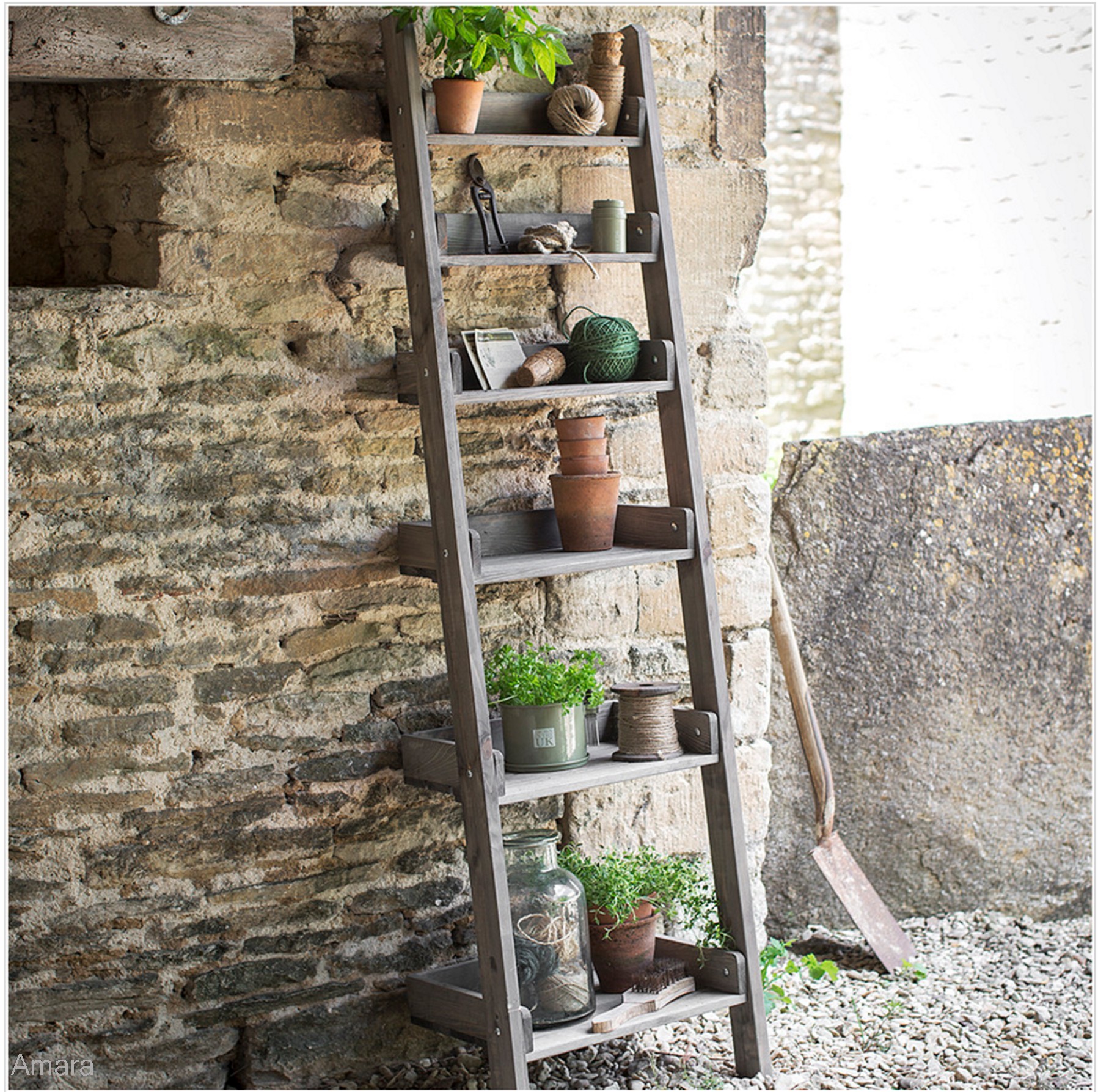 Our shelf ladder is based based on a bookshelf design