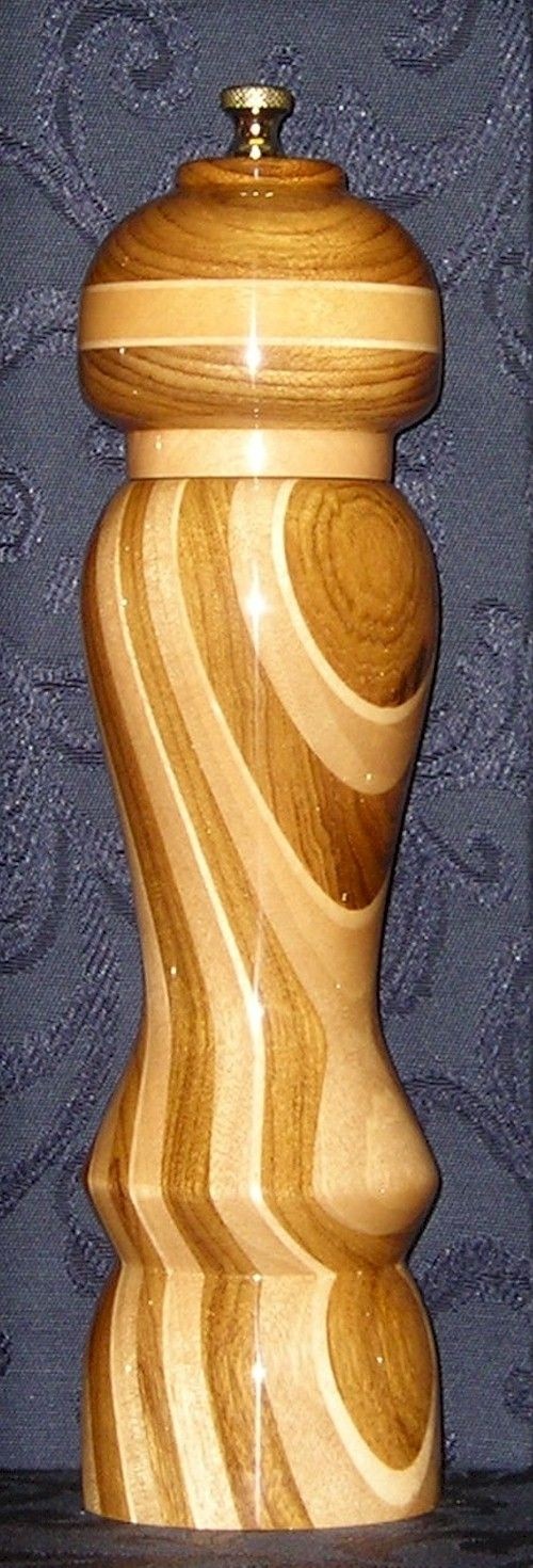 Pepper mills like sara moultons exotic wood salt and peppermills