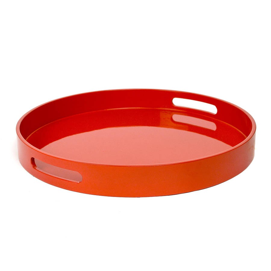 Round trays for coffee tables 3