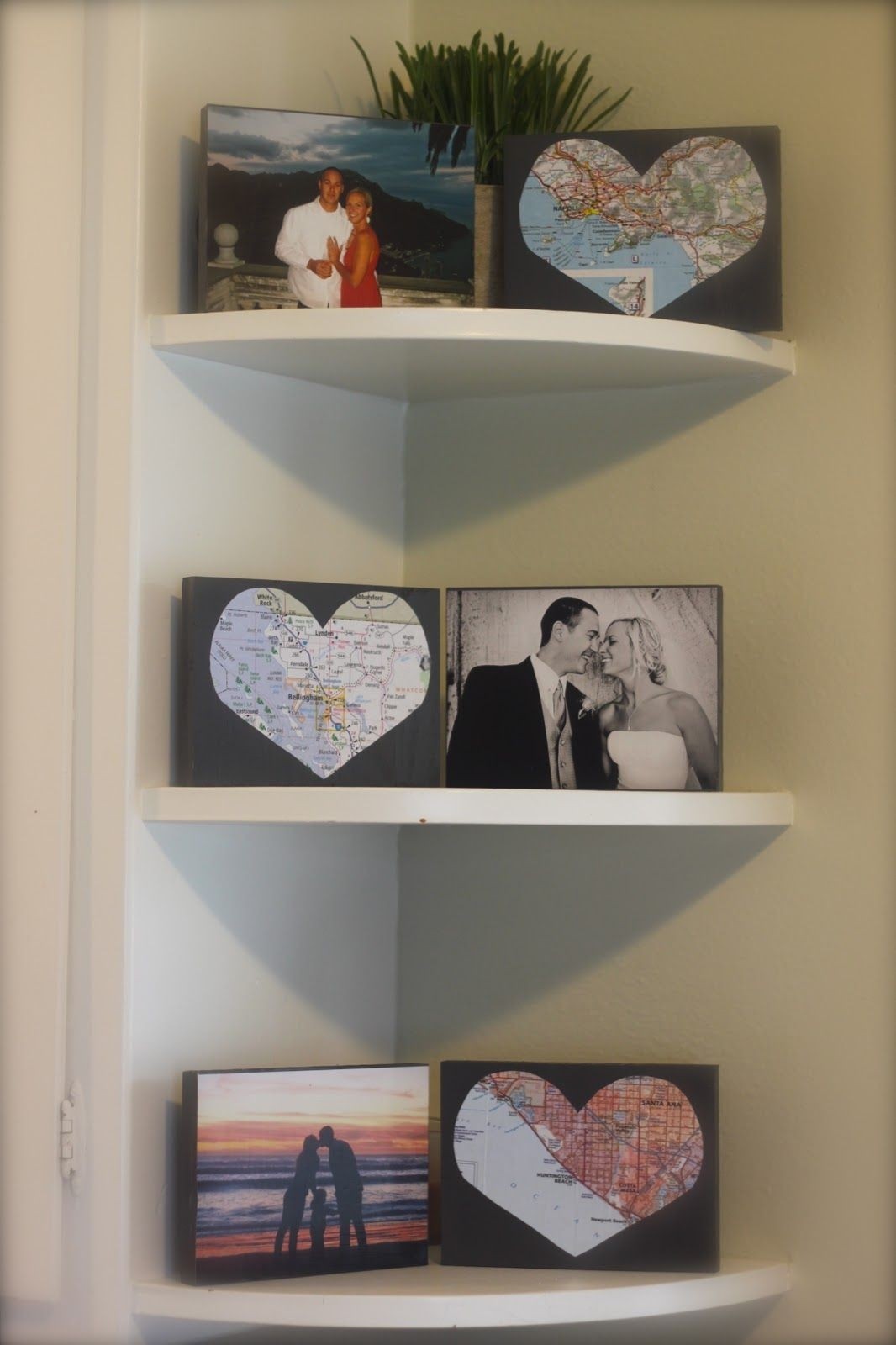 Shelving for bedroom