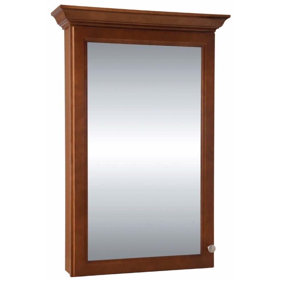 Allen roth 25 wood surface mount medicine cabinet lowes 149