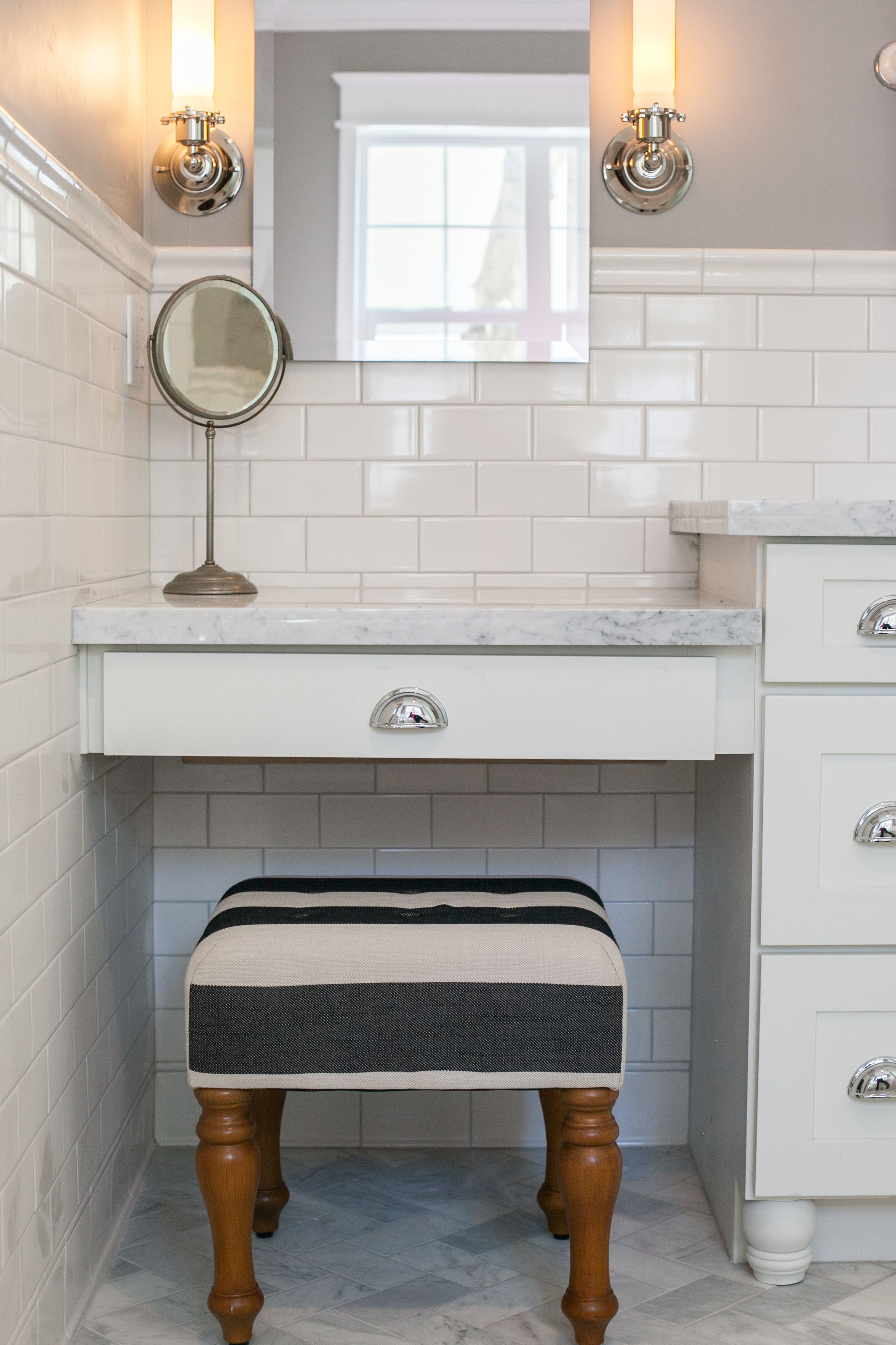 Bathroom makeup stools 23