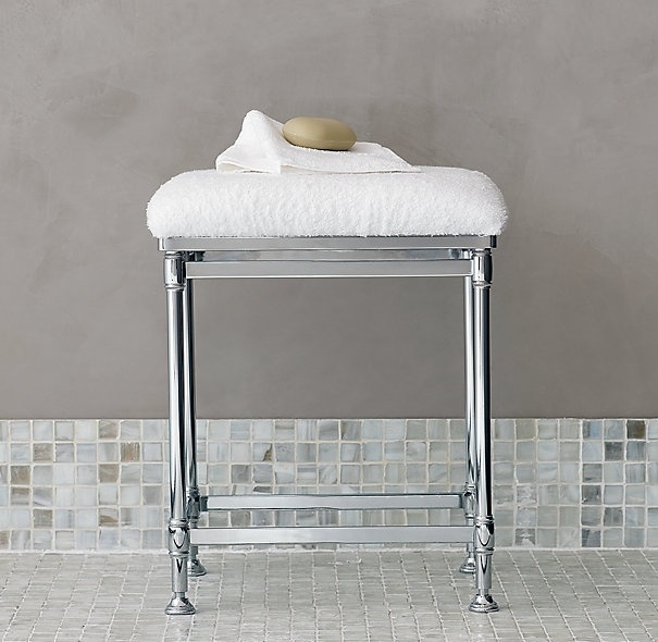 Bathroom makeup stools 3