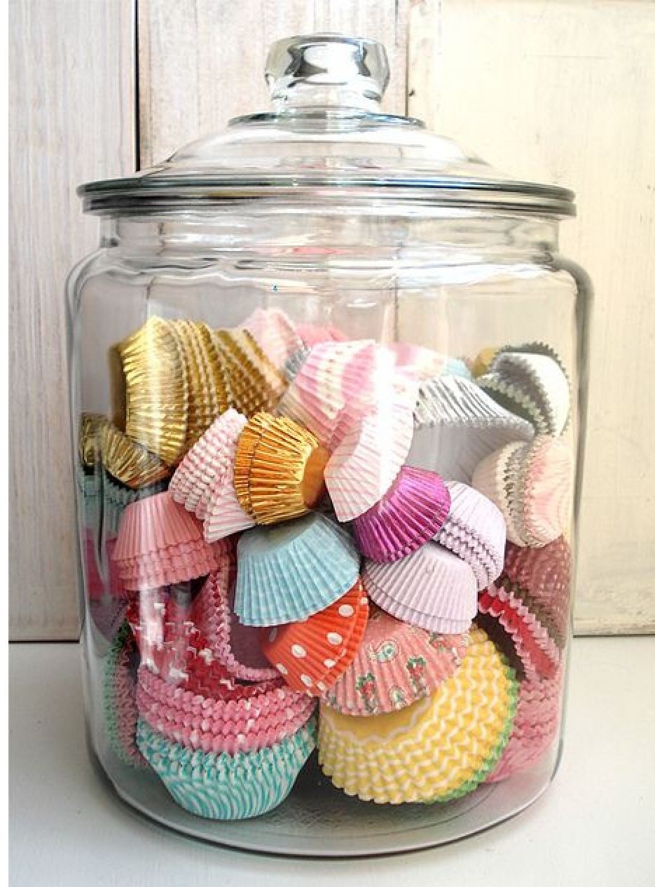 Colored glass kitchen canisters 20