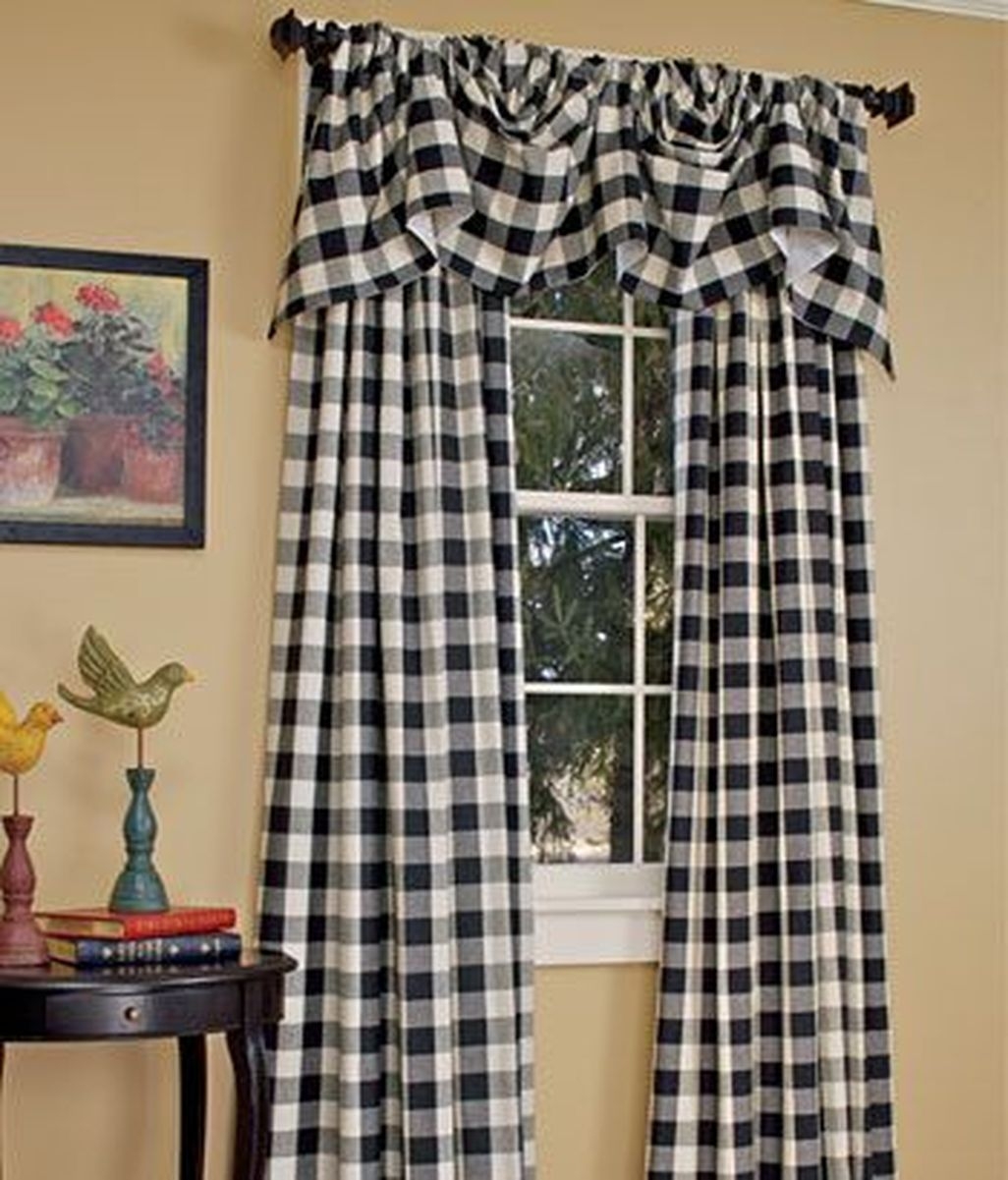 Country french drapes