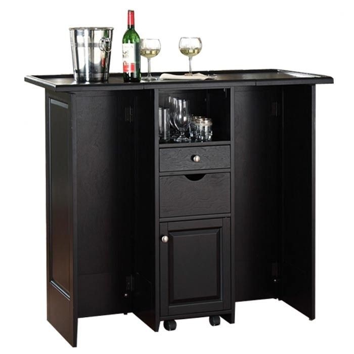 Game day festivities taylor folding bar cabinet