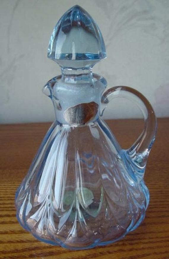 Glass oil and vinegar cruet 9