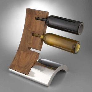 Metal wine bottle rack 3