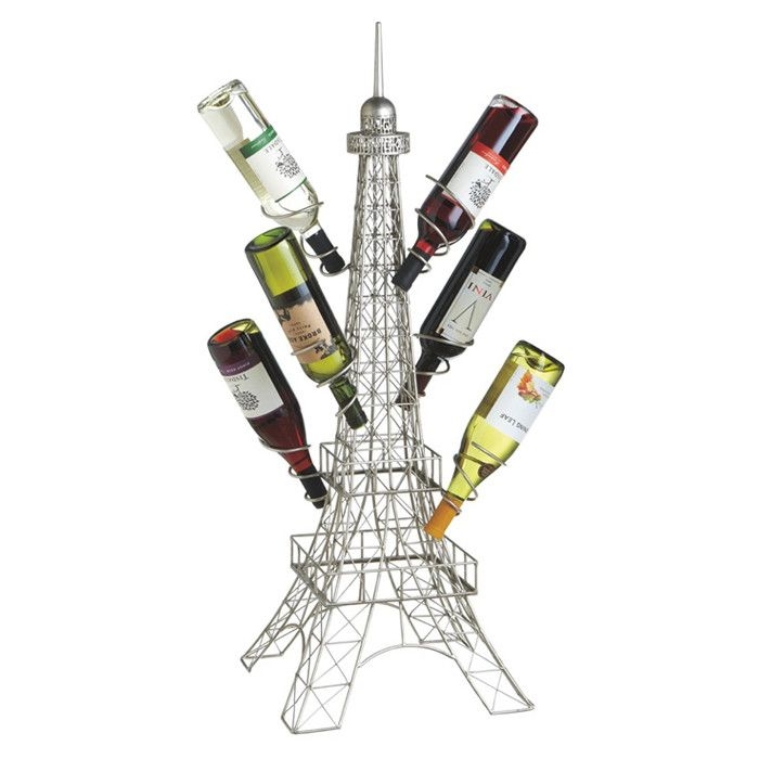 Metal wine bottle rack 5