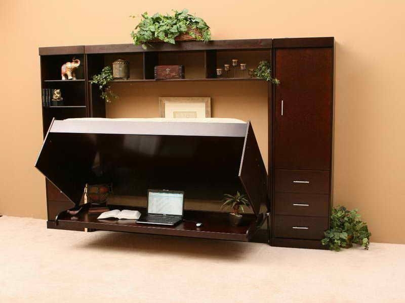 Murphy bed desk combo plans