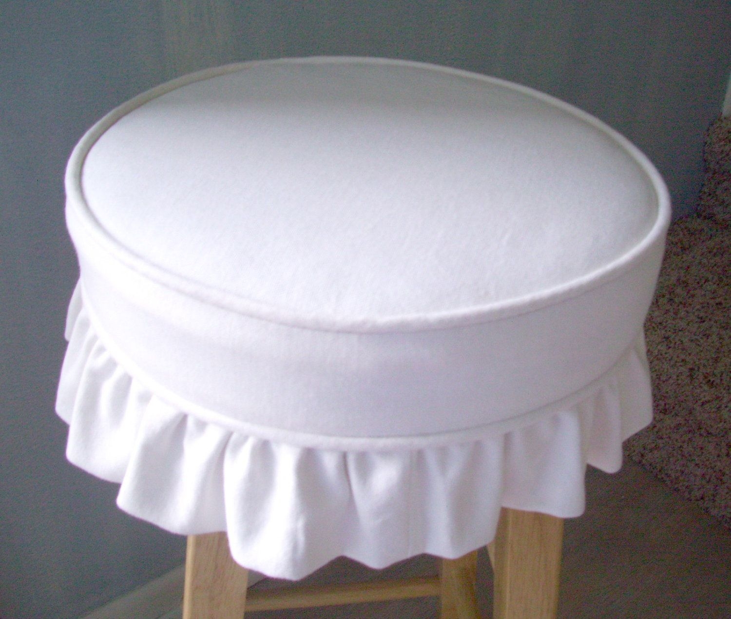 Bar stool slip on covers