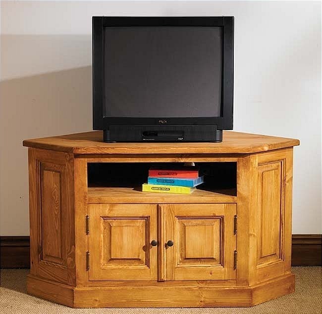 Mottisfont waxed corner tv unit with 2 doors love this