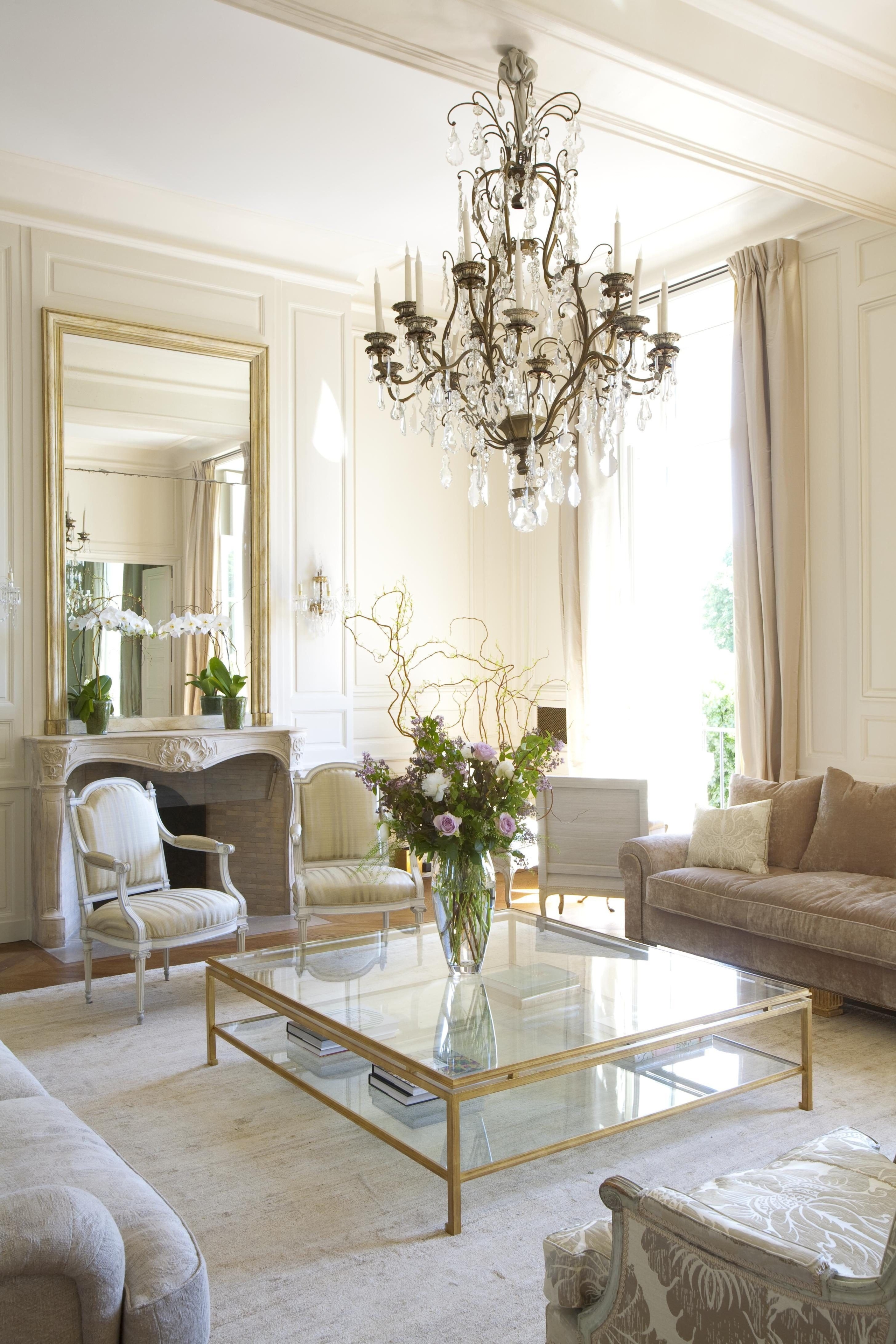 Large glass coffee tables