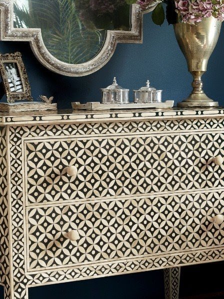 Moroccan furniture stencils