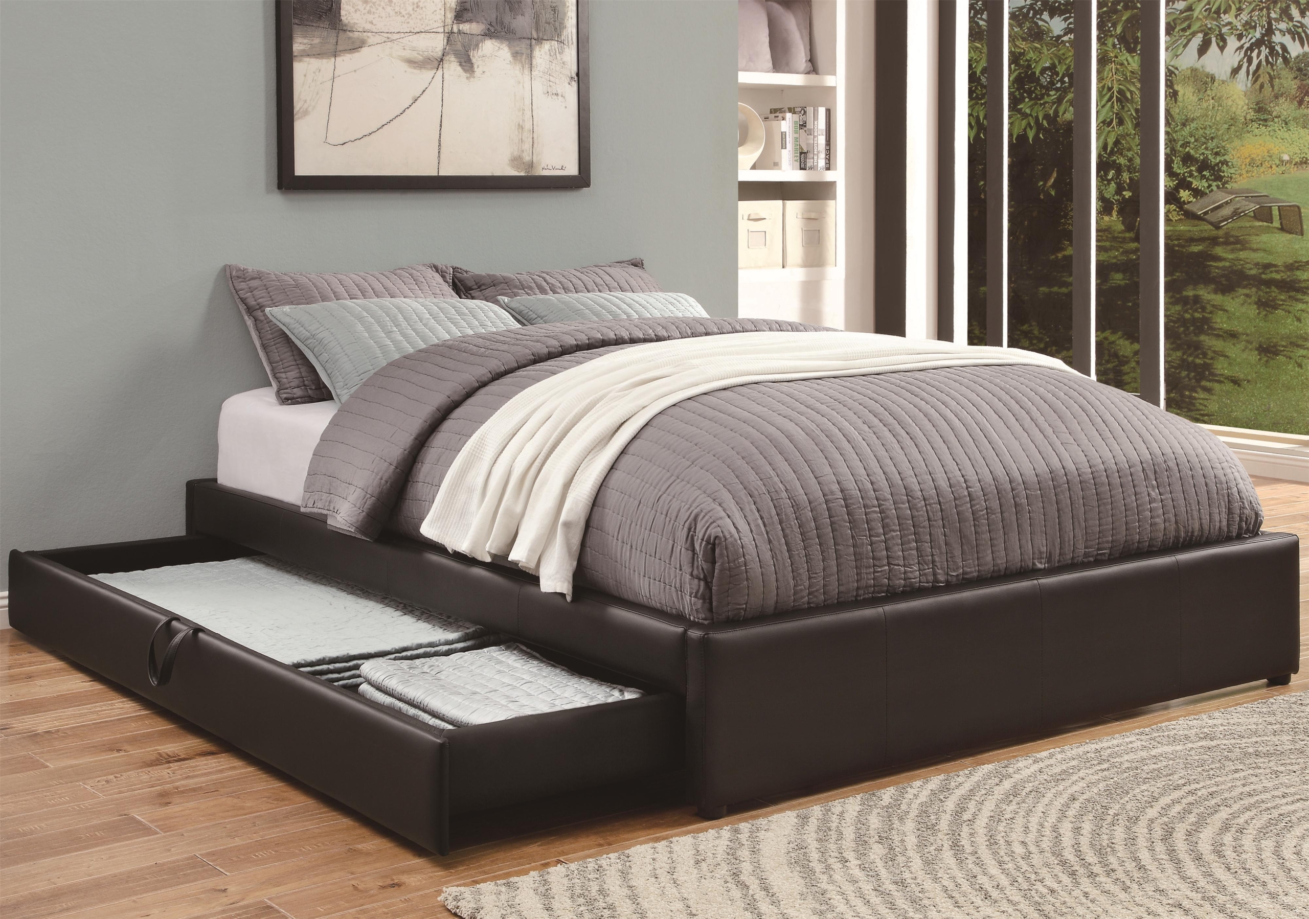 Pull out bed under bed