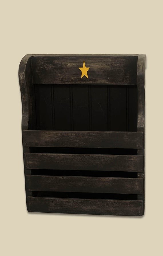 Wall Mounted Magazine Rack