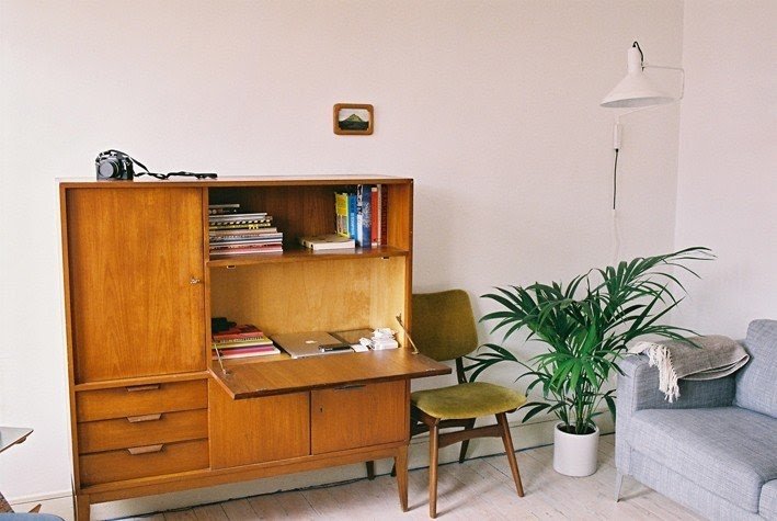 Corner secretary desk 13