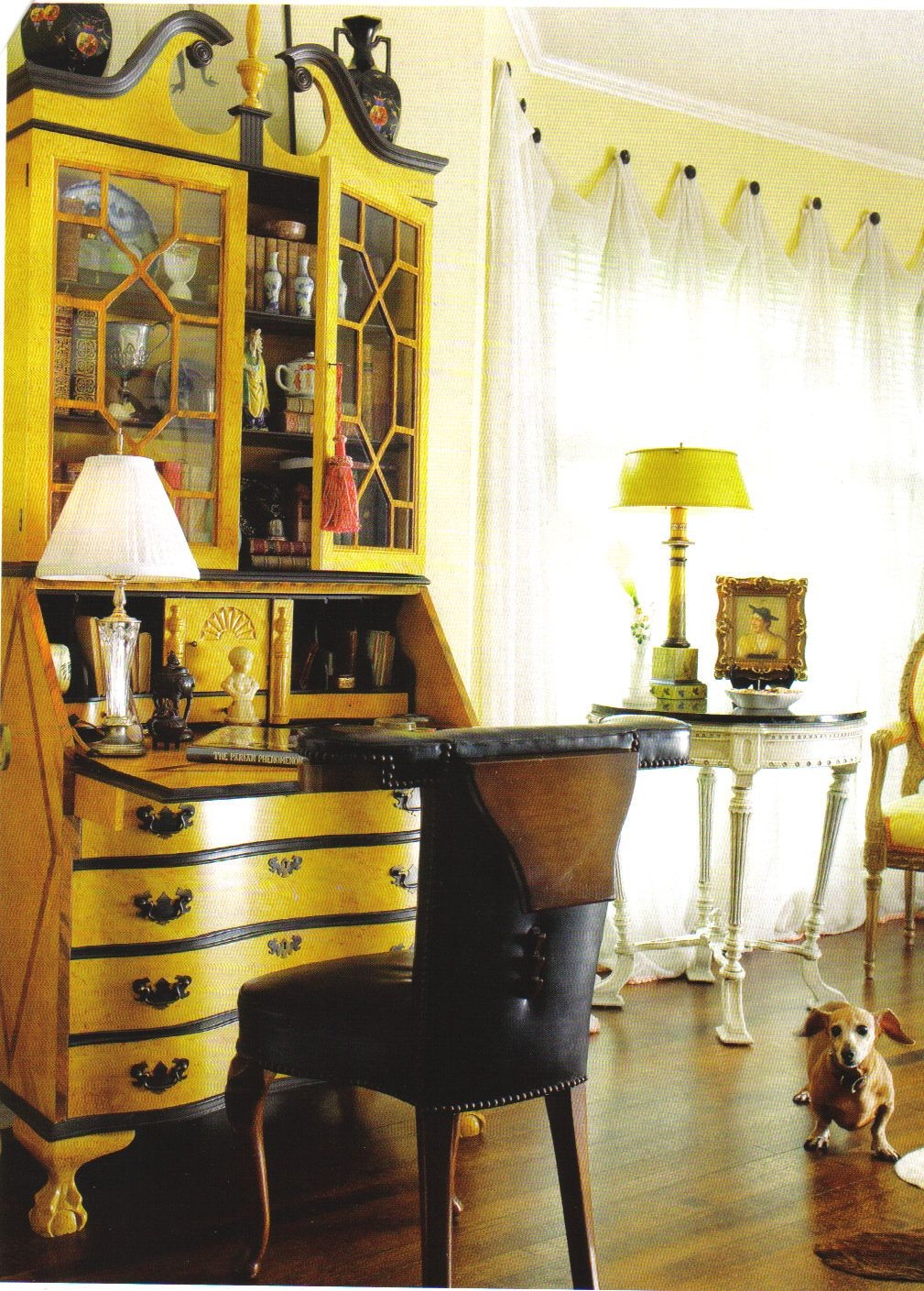 Corner secretary desk 17