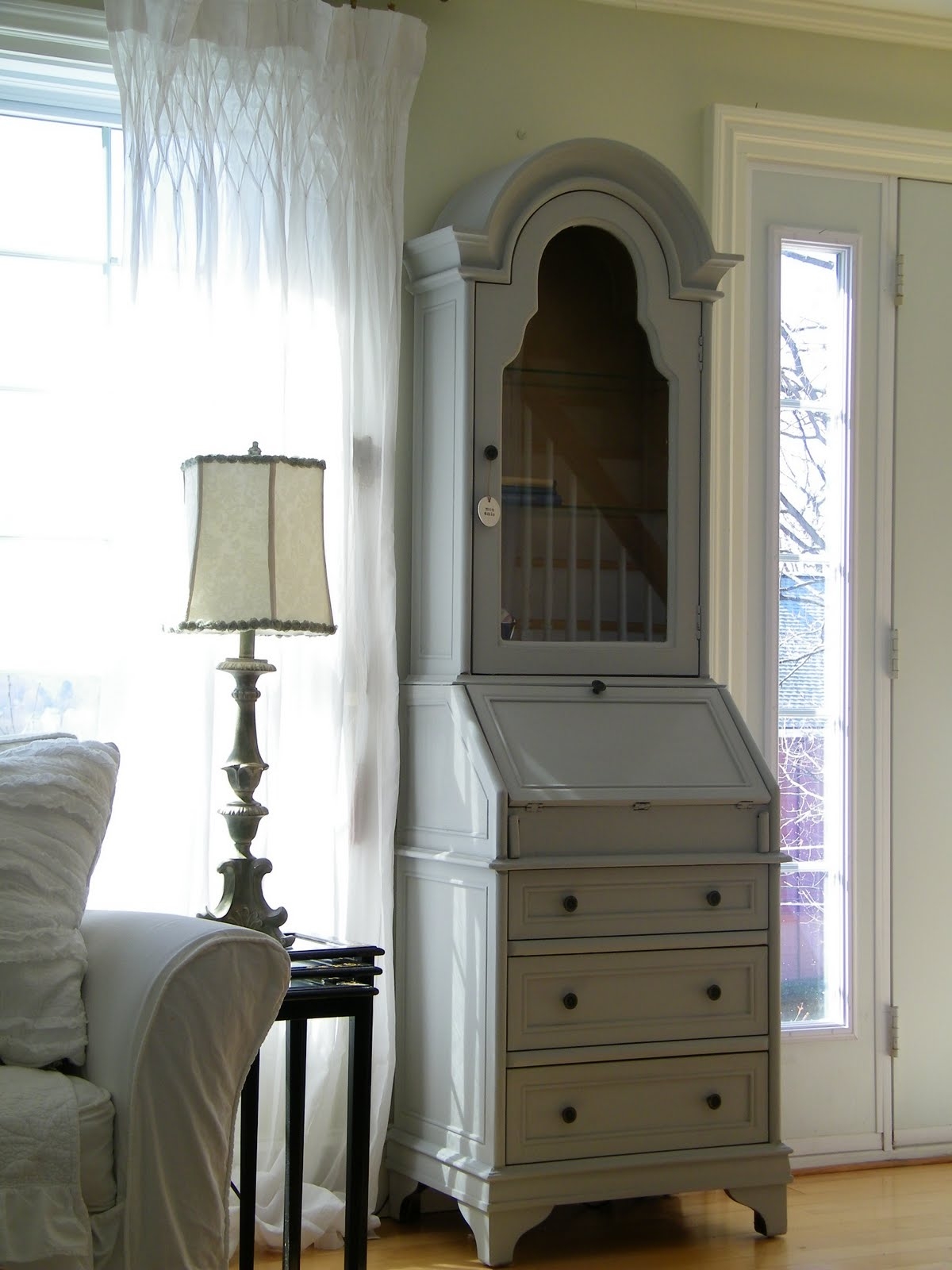 Corner secretary desk 7