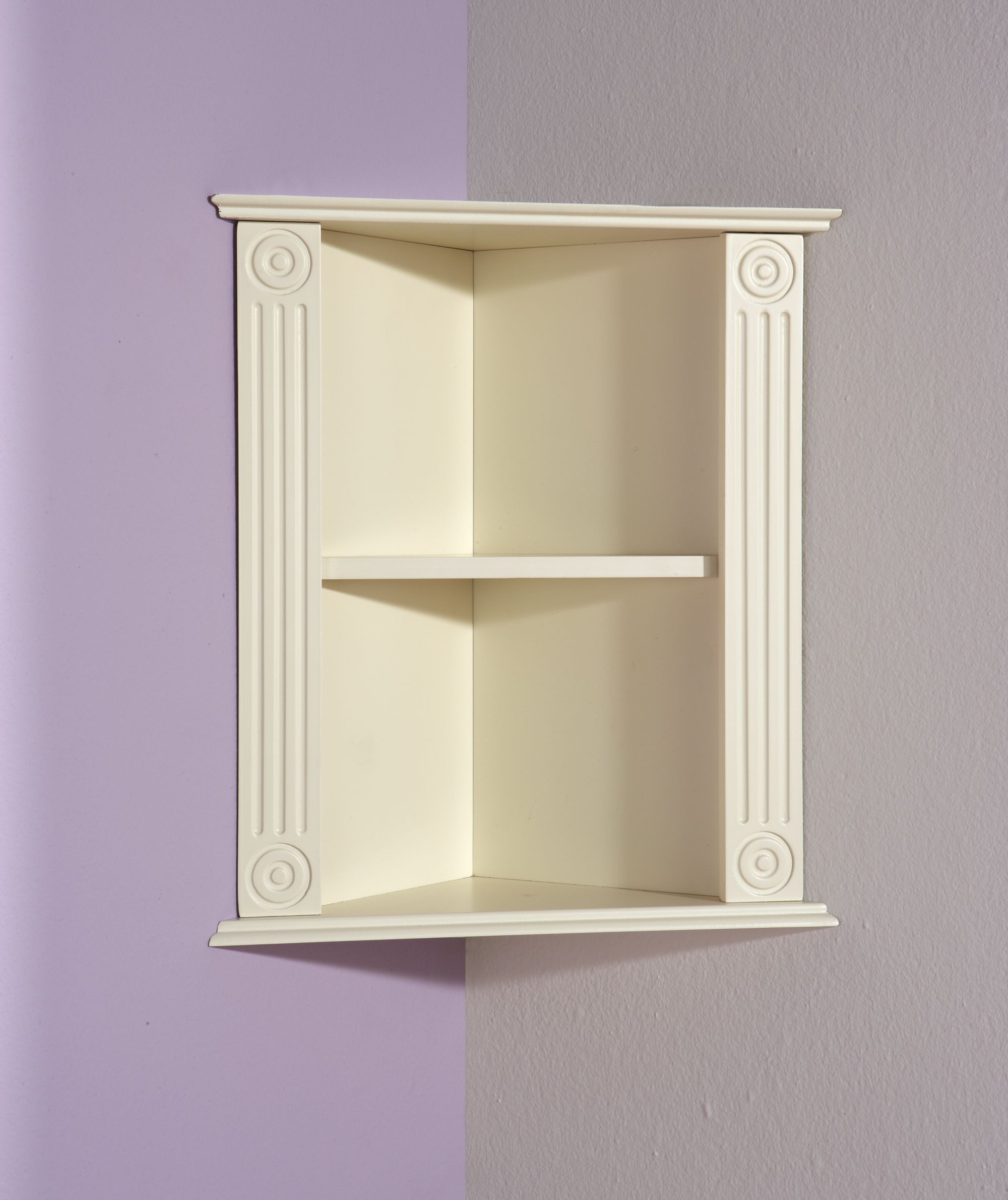 Corner shelves unit
