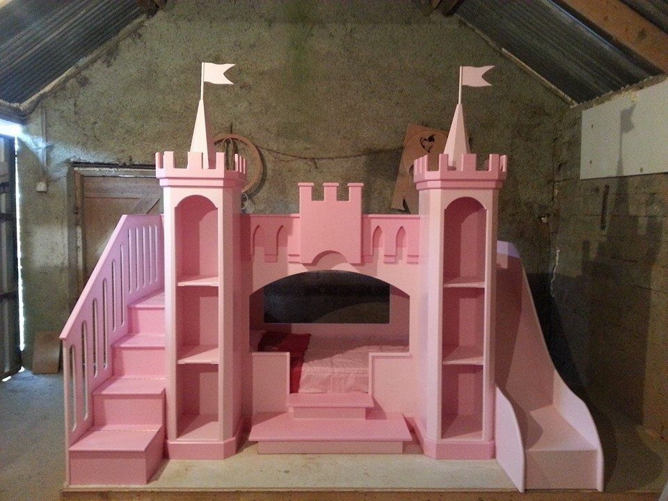 Diy castle bunk bed