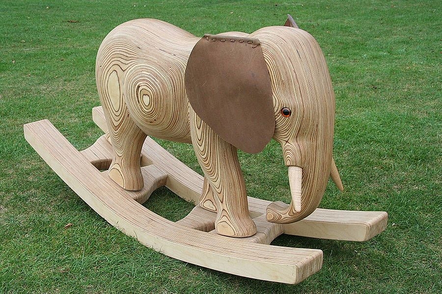 Wooden rocking toys 9