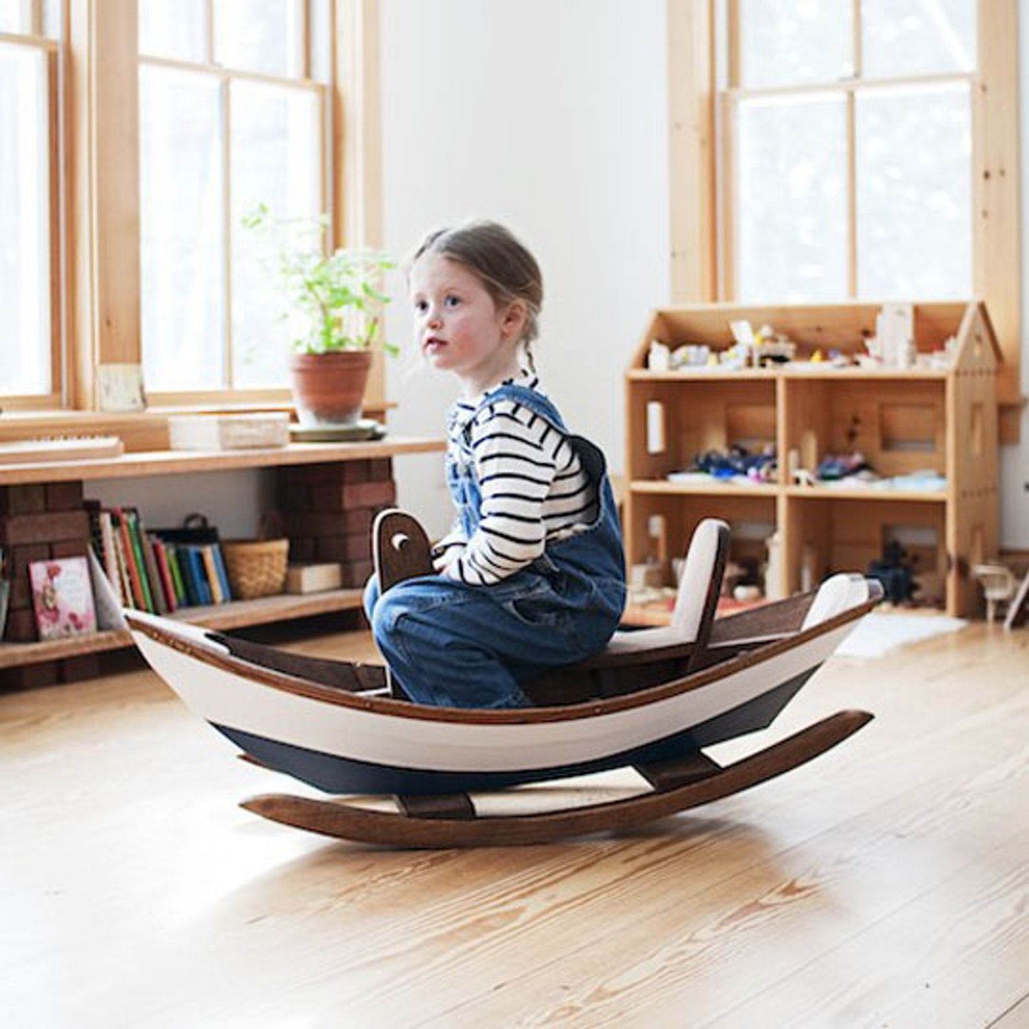 Wooden rocking toys