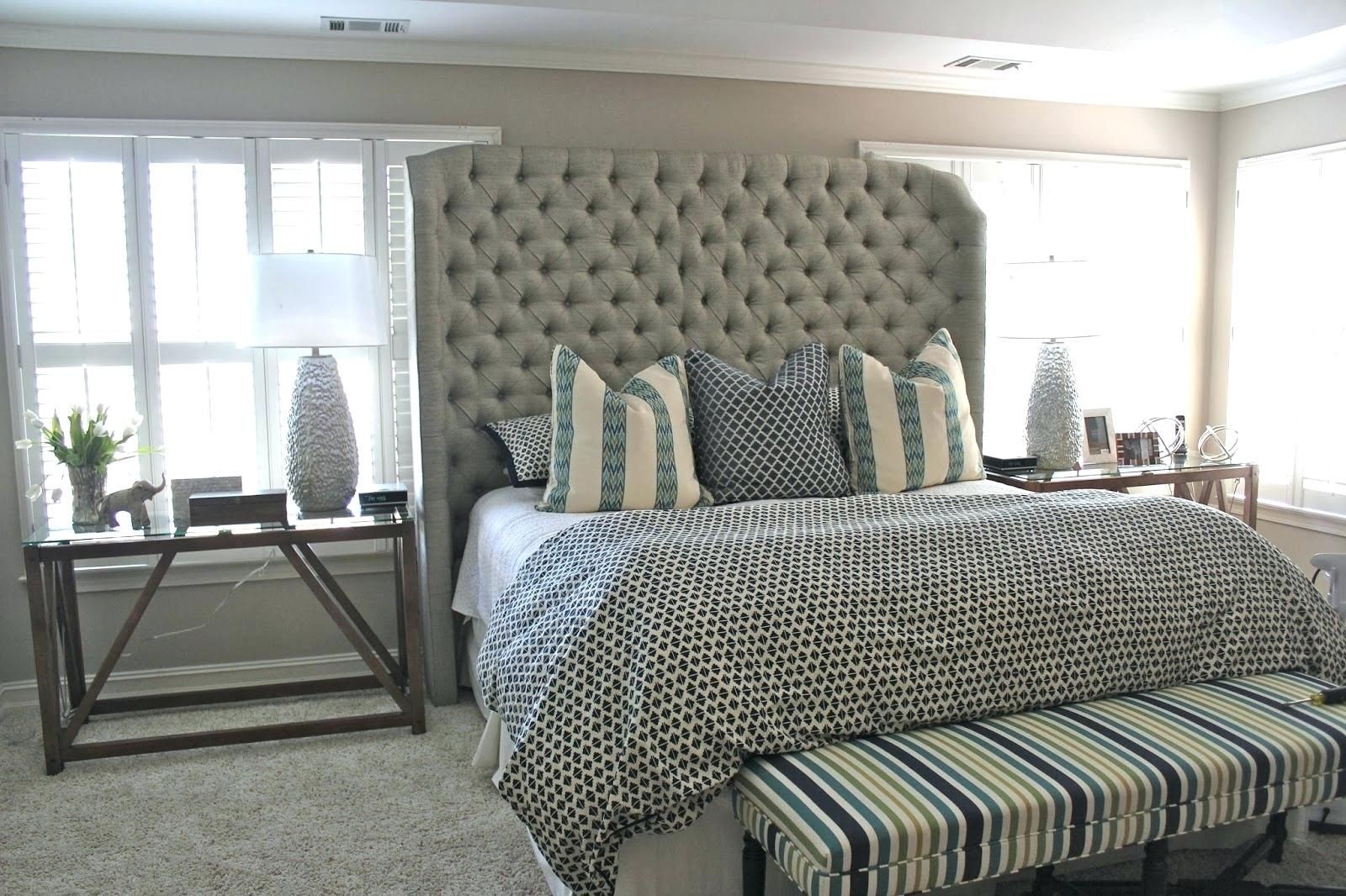 King size tall headboard