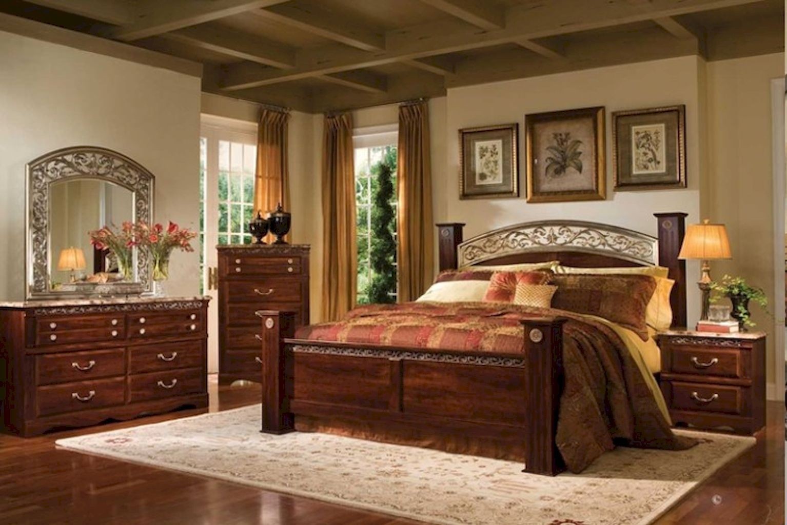 King size canopy bedroom sets 4