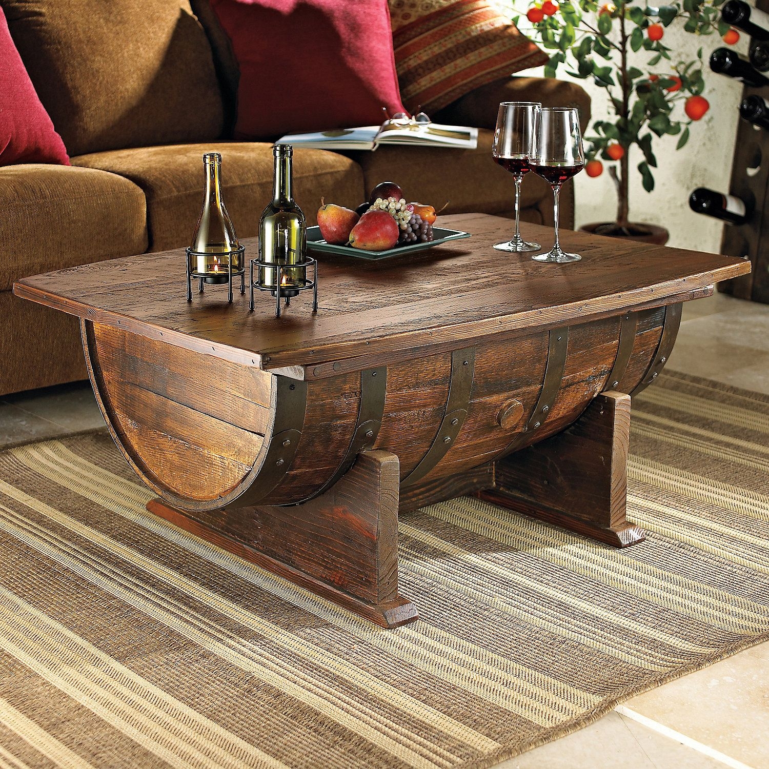 Old trunk coffee table 1