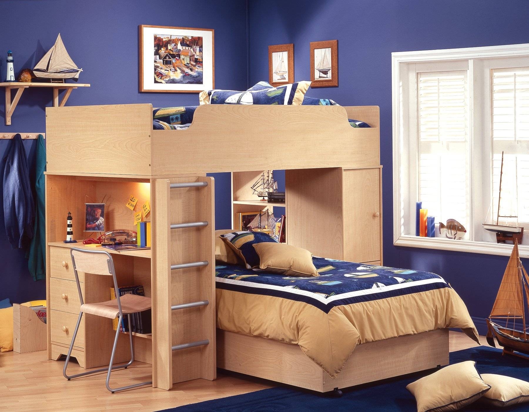 Twin over queen bunk bed ikea