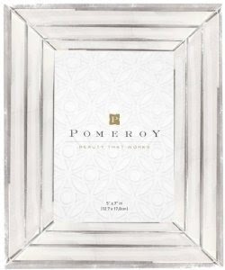 Mirrored wall photo frames