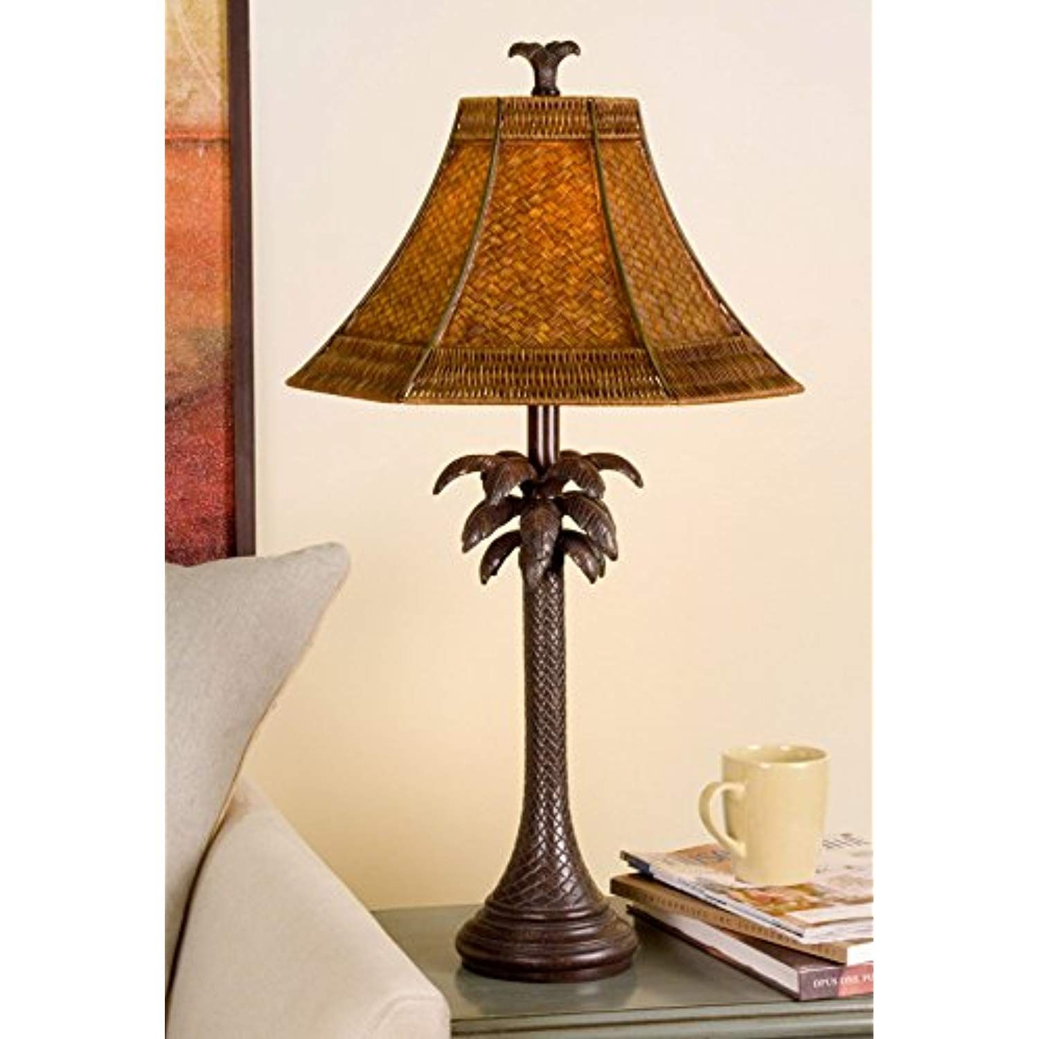 Palm tropical floor lamp 2