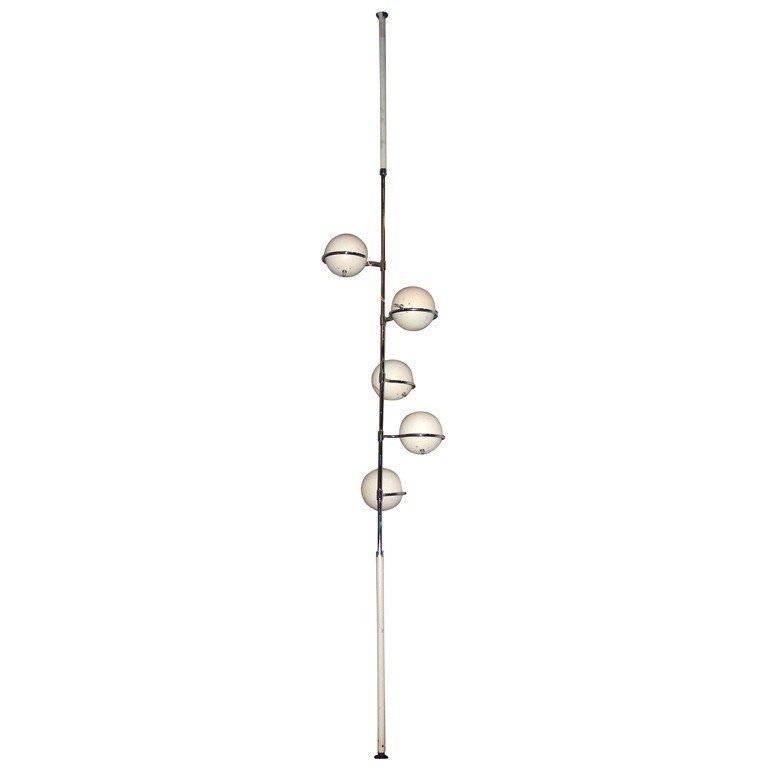 1967 floor to ceiling italian floor lamp