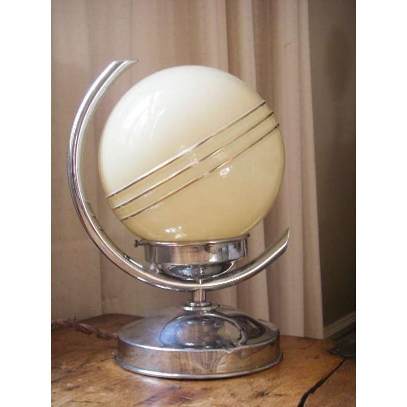 Art deco bedside lamps