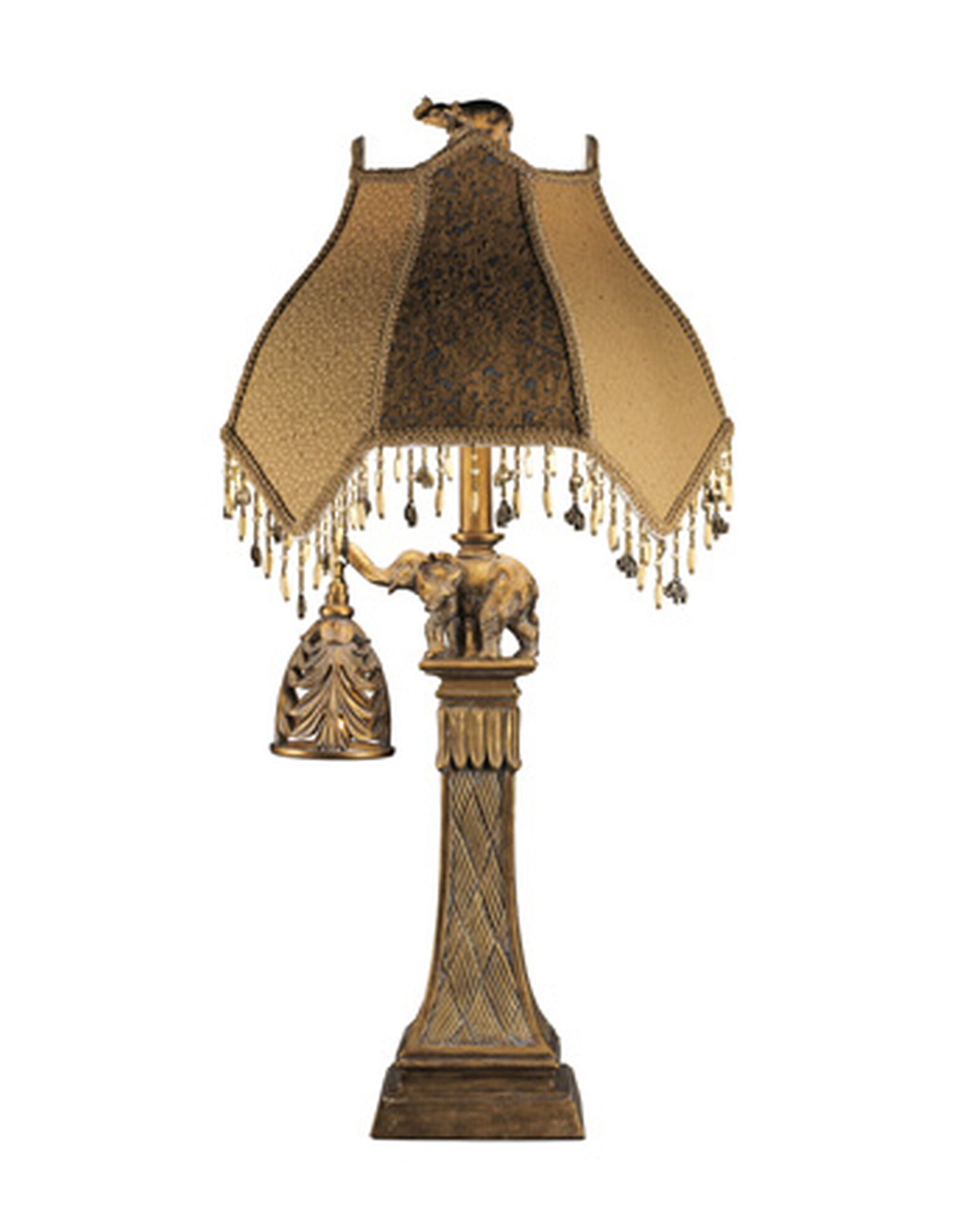 Tassel shade table lamp 14